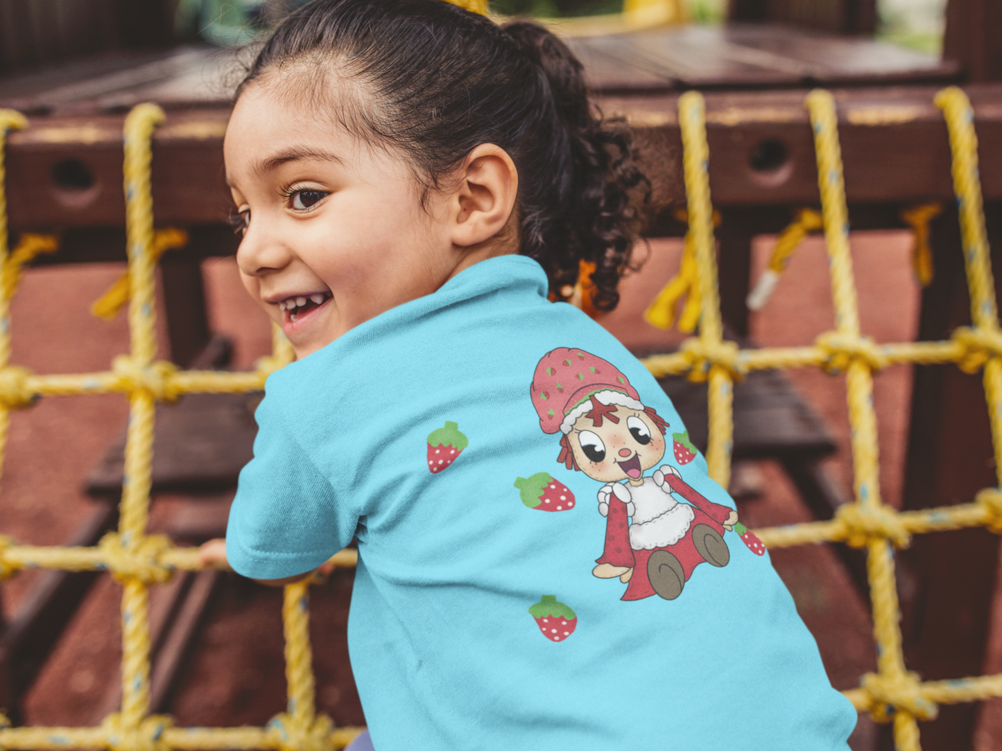 Strawberry Shortcake doll printed t-shirt