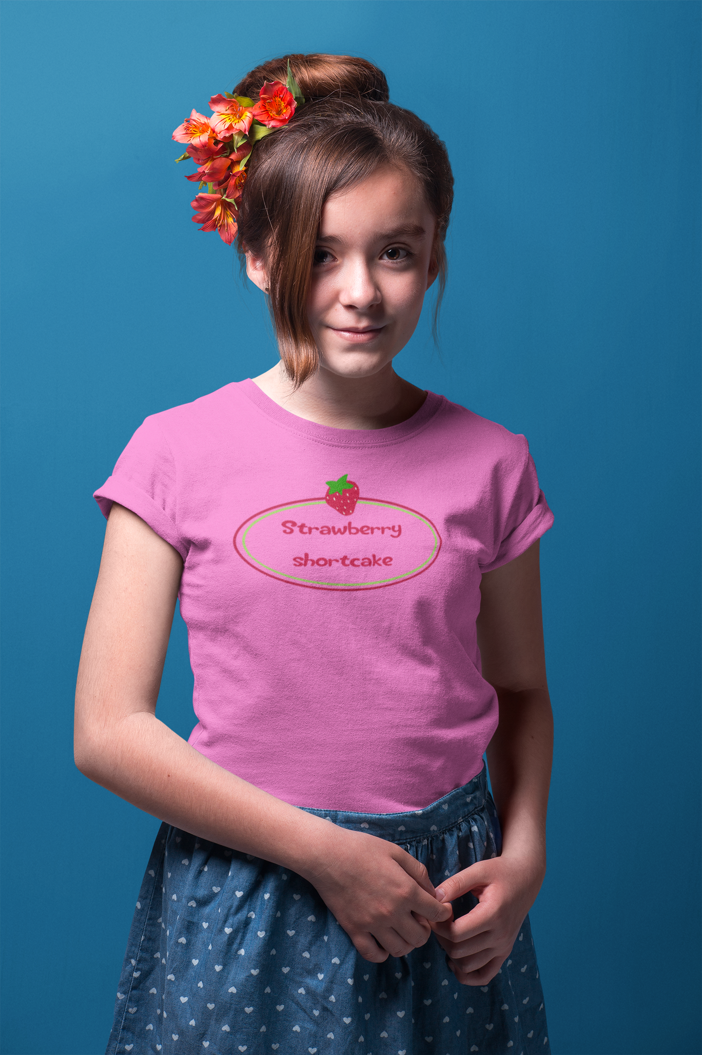 Strawberry Shortcake doll printed t-shirt