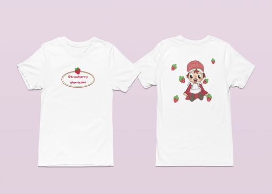 Strawberry Shortcake doll printed t-shirt